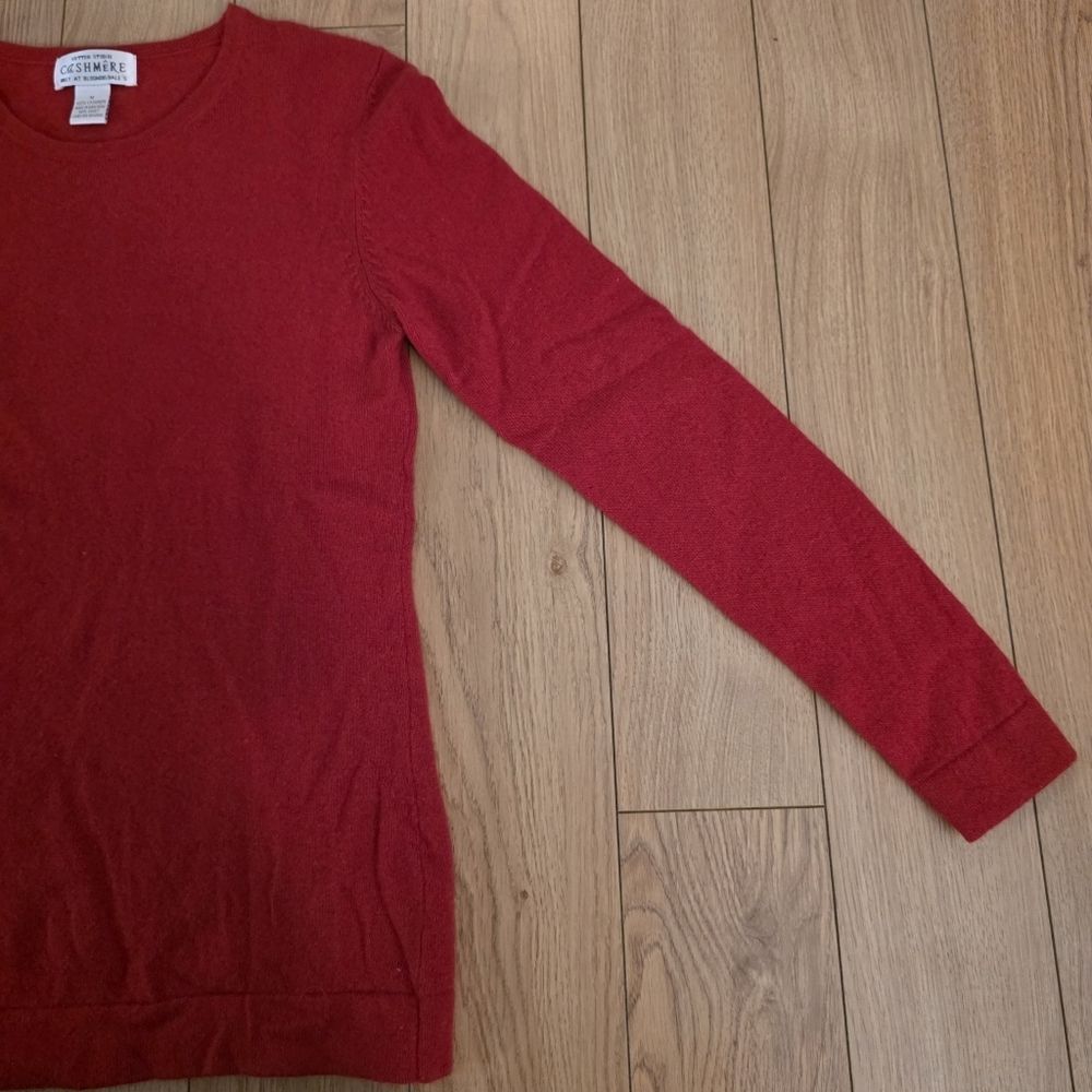 Vintage Sutton Studio Red Cashmere Sweater- M - Picture 6 of 13